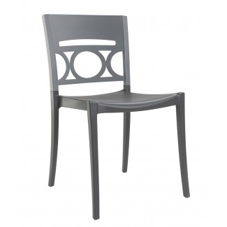 Grosfillex Moon Stacking Side Chair